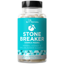 Load image into Gallery viewer, STONE BREAKER Chanca Piedra – Natural Kidney Cleanse &amp; Gallbladder Formula – Detoxify Urinary Tract, Flush Impurities, Clear System – Hydrangea &amp; Celery Seed Extract